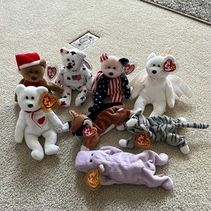 Ty Beanie Baby Lot of 8!